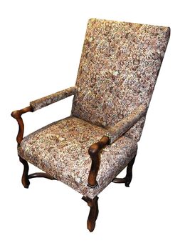 Barock-Sessel - Gründerzeit--Louis XIII-Stil mit Gobelinbezug - Sommerangebot - München