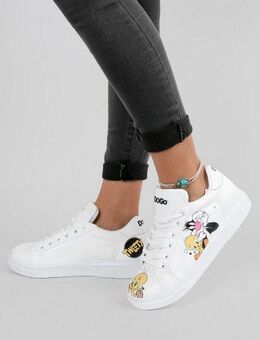 DOGO Ace Low-Top Sneaker Best Of Tweety And Sylvester Damen Sneaker Sneaker Handgefertigt