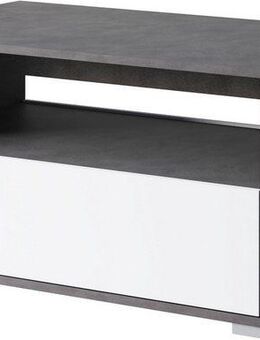 INOSIGN Couchtisch Kenia (1-St), Rechteckiger Kaffeetisch, 90x55 cm, mit offenem und geschlossenem Fach