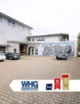 Gepflegtes Wohn- und Geschäftshaus mit PKW-Stellplätzen und Außenlager - Freiberg (Neckar)