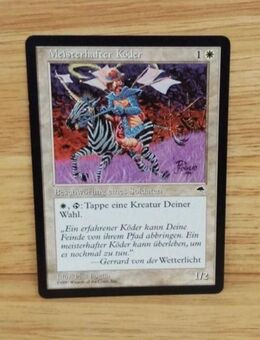 Magic The Gathering-Sammelkarte-Meisterhafter Köder. - Nörvenich