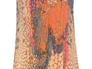 Buffalo Strandtop mit Animalprint, sommerliches Blusentop mit V-Ausschnitt