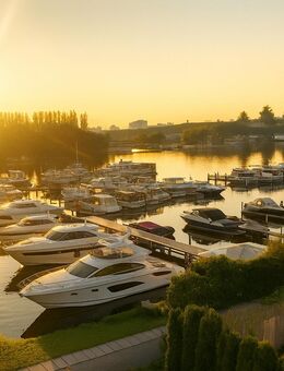 Exklusives 4 Zimmer Neubaujuwel am Wasser mit Aufzug, Tiefgarage, Balkon, barrierefreies wohnen! - Berlin