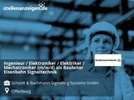 Ingenieur / Elektroniker / Elektriker / Mechatroniker (m/w/d) als Bauleiter Eisenbahn Signaltechnik - Offenburg