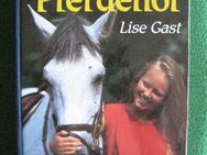 „Geschichten vom Pferdehof“ von Lise Gast in sehr gutem Zustand, Loewes Verlag, 605 Seiten, stammt aus 1995 ISBN: 3785527071, zum Schutz für weiteren Gebrauch schon eingebunden, 7,- € - Unterleinleiter