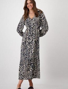 Monari Maxikleid mit Animalprint