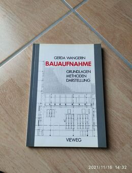 Bauaufnahme Grundlagen Methoden Darstellung von Gerda Wangerin - Fulda Zentrum