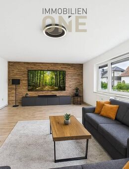 Sanierte 4-Zimmerwohnung im Hochparterre mit Garten und Garage - Teublitz