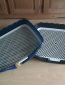 Hunde-Toilette schwarz und blau in 59425