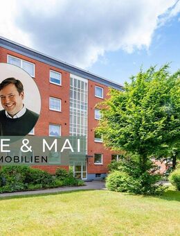 REINBEK-NEUSCHÖNNINGSTEDT-Modernisierte 3-Zi.-Hochparterre-Wohnung mit Loggia & Carport - Reinbek