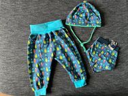 Babyset, Pumphose, Jerseymütze, Tuch Gr.74/80 Neu - Rossau