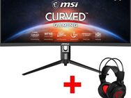 MSI Optix MAG301CR2 Curved-Gaming-LED-Monitor (76 cm/30 ", 2560 x 1080 px, WFHD, 1 ms Reaktionszeit, 200 Hz, VA LED, höhenverstellbar, 3 Jahre Herstellergarantie)
