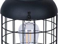 Luxform Außen-Tischleuchte Solar-Tischlampe - Lighthouse - LED - 15 Lumen, LED fest integriert, Ausgestattet mit 2x Softtone-Filament-LED