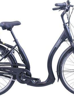 HAWK Bikes E-Bike Cityrad eCity Comfort, 7 Gang Shimano Nexus 7-Gang Schaltwerk, Nabenschaltung, Frontmotor, 468 Wh, Pedelec, Elektrofahrrad für Damen u. Herren
