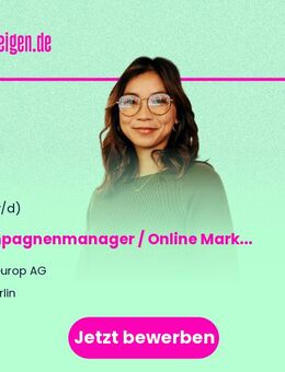 Kampagnenmanager / Online Marketing Manager (m/w/d) - Berlin