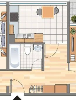 Demnächst frei! 2-Zimmer-Wohnung in Dortmund Hörde (WBS für 65m² erforderlich!) - Dortmund