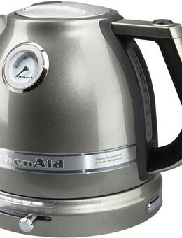 KitchenAid Wasserkocher 5KEK1522EMS MEDALLION-SILBER, 1,5 l, 2400 W