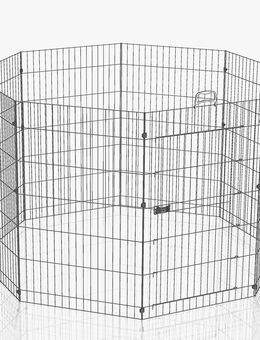 Ferplast Freigehege Freerun 8-eckig - Größe M: 8 Elemente à B 57 x H 76,5 cm