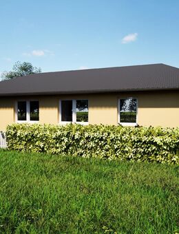 NEUBAU - Grundstück mit Doppelhaushäfte - Bungalow in Schöningen - Schöningen