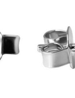 Firetti Paar Ohrstecker Schmuck Geschenk Silber 925 Ohrschmuck Ohrringe X, mit Zirkonia (synth)