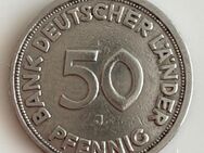 50 Pfennig Bank Deutscher Länder 1949 J - Zwickau