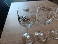 Gläser mit Blumenmuster - Schwedt (Oder)