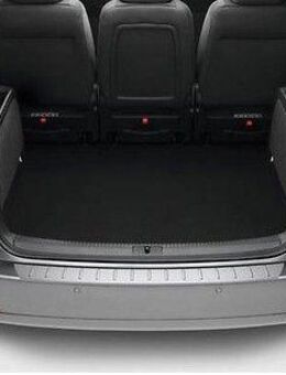 VW Touran Ladekantenschutz Edelstahl Optik *Borgmann* - Krefeld