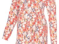 Neun Monate Umstandskleid Kurzes Schwangerschafts-Kleid mit Knopfleiste, Minikleid Shirtkleid mit tiefer Knopfleiste, ideal zum Stillen