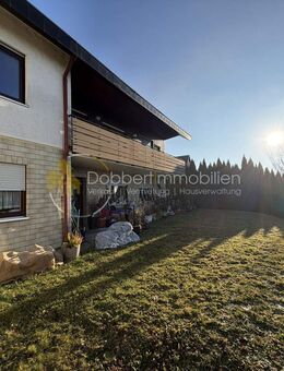 Mehrfamilienhaus mit drei Wohneinheiten, großem Garten und traumhaftem Ausblick über Obersontheim - Obersontheim