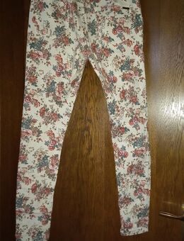 Zara Trafaluc Jeans Hose Stretch Gr.36 sehr guter Zustand Blumen Motiv - Bad Neustadt (Saale)