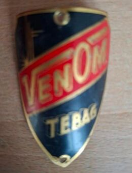 Venom Tebac Fahrrad Steuerkopf CH Schild Emblem - Volketswil