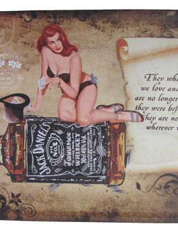 Jack Daniel´s - Blechschild 30 x 20 cm - Motiv 23 - Doberschütz