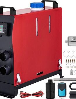 Diesel Heizung Luftheizung Standheizung 5KW 12V einfach Integration PKW LKW Lagerhallle Winter Set252344 - Wuppertal