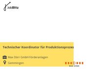 Technischer Koordinator für Produktionsprozesse - Gemmingen