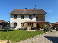 Renoviertes Einfamilienhaus mit großer Werkstatthalle auf schönem Grundstück - Peißenberg