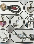Tierhaarschmuck, Ohringe, Kettenanhänger, Schlüsselanhänger, Traumfänger in 26802