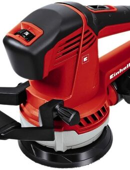 Einhell Exzenterschleifer TE-RS 40 E (400 W, Schleifteller Ø 125 mm, Drehzahlregelung, Staubfangbox und Absaugadapter, Koffer) Set 1 - Wuppertal