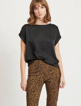 Vila Shirtbluse VIELETTE Vorderteil aus glänzendem Satin