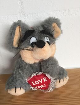 Plüsch-Maus - I Love You - - Bremen