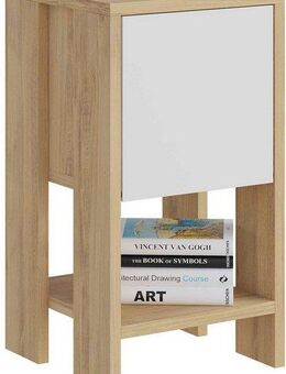 Decortie Nachttisch EMA NACHTTISCH (Packung, 1-St), Leichte Montage, Lagerung, Platzsparend