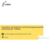 Techniker (m/w/d) der Fachrichtung Bautechnik, Schwerpunkt: Tiefbau - Konz