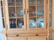 Exklusive Vitrine aus massiver Eiche - Bonn Beuel