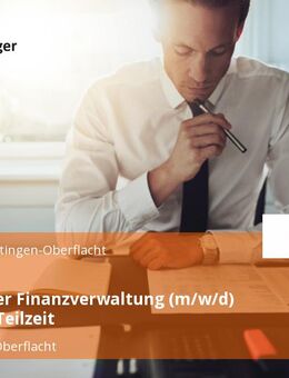 Leitung der Finanzverwaltung (m/w/d) Vollzeit / Teilzeit - Seitingen-Oberflacht