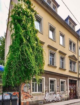 Leerstehendes Einzeldenkmal mit Baugenehmigung für 6 Whg. in Dresden-Neustadt! - Dresden