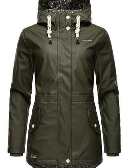 Navahoo Regenjacke Oceans Heart stylischer wasserdichter Regenmantel mit Kapuze