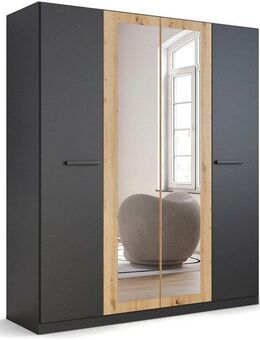 rauch Drehtürenschrank Kleiderschrank Schrank Garderobe Garderobenschrank Stauraumwunder MODI optional mit Spiegel MADE IN GERMANY