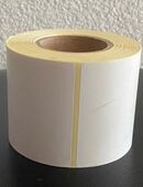 Thermoetiketten-Rollen 60x75mm permanent haftend in 8330