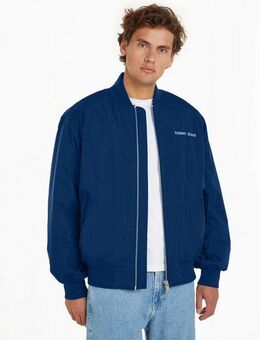 Tommy Jeans Bomberjacke TJM CLASSICS BOMBER JACKET EXT mit Tommy Jeans Logoschriftzug