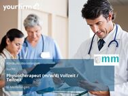 Physiotherapeut (m/w/d) Vollzeit / Teilzeit - Memmingen