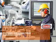 Maschinen- und Anlagenführer Produktion (m/w/d) - Hohenbrunn